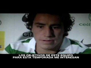 Efraín da su primera entrevista en inglés
