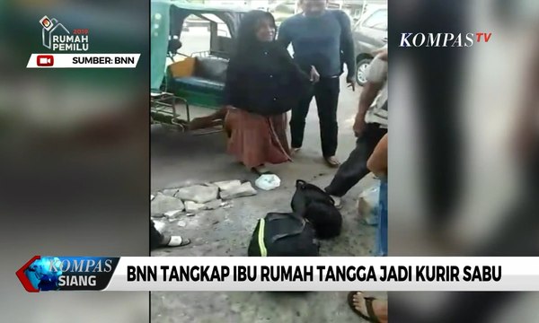 BNN Tangkap Ibu Rumah Tangga Jadi Kurir Sabu Jaringan Internasional