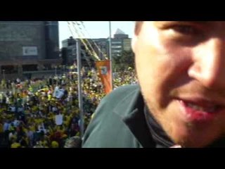 Cobertura RÉCORD. Los bafana bafana escandalizan Johannesburgo