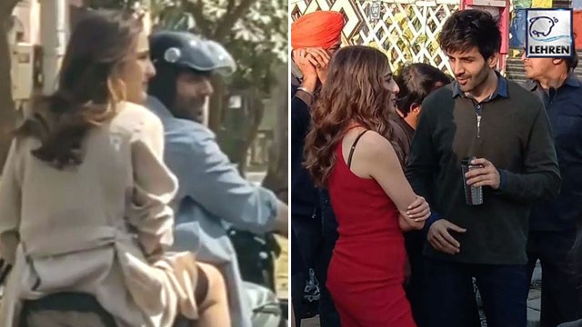 Sara Ali Khan Enjoys Bike Ride With Kartik Aaryan! Gets Trolled For Not Wearing Helmet