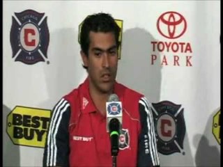 Chicago Fire presentó a Nery Castillo