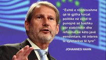 Hahn: Politika te bashkepunoje ne interes te vendit