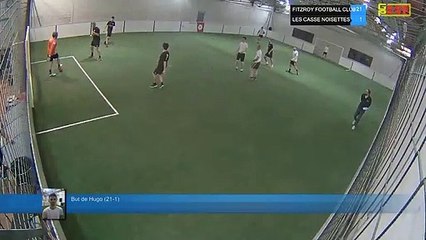 But de Hugo (21-1) - FITZROY FOOTBALL CLUB  Vs LES CASSE NOISETTES  - 18/03/19 21:00 - LIGUE 4