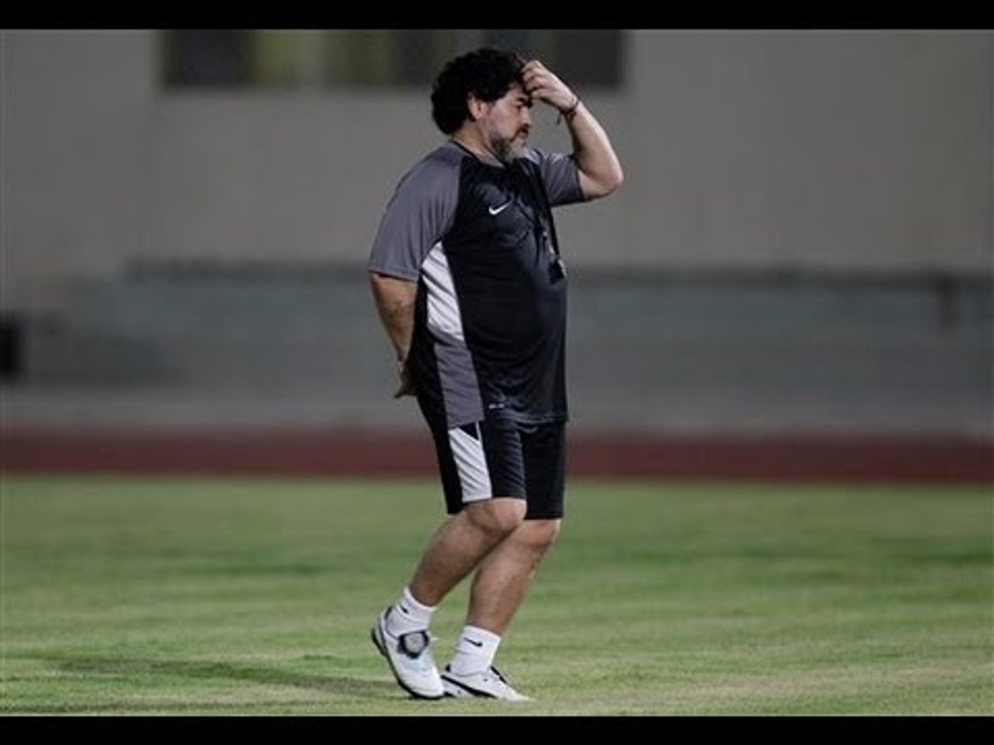 ⁣Primer entrenamiento de Maradona en Emiratos