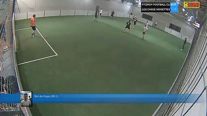 But de Hugo (28-1) - FITZROY FOOTBALL CLUB  Vs LES CASSE NOISETTES  - 18/03/19 21:00 - LIGUE 4