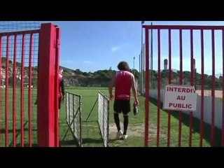 Memo en las entrañas del Ajaccio