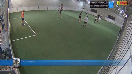 But de Hugo (32-1) - FITZROY FOOTBALL CLUB  Vs LES CASSE NOISETTES  - 18/03/19 21:00 - LIGUE 4