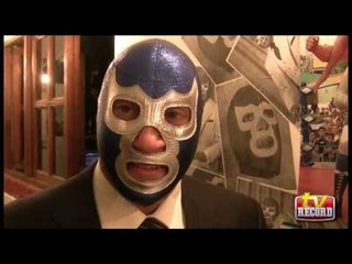 Blue Demon inaugura 'Lucha y Libre'
