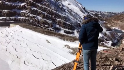 Giresun'da gölette sızıntı nedeniyle bölgedeki 12 hane boşaltıldı