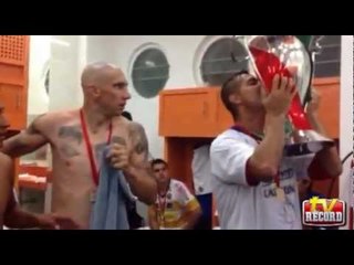 Festejo de Dorados tras el título de Copa