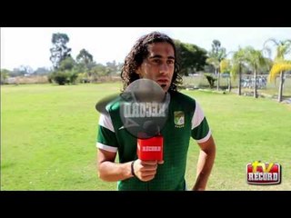 Entrevista con el delantero de León, Matías Britos