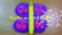 Papillon en Pâte à Modeler | PlayDoh Butterfly | Pâte à Modeler en Français | HooplaKidz Francais