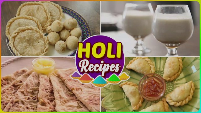 Holi Special Recipes In Marathi - Holi Snacks & Sweets - Festive Special Recipes - Archana