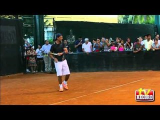 Rafael Nadal entrena en Acapulco (28 de febrero) RÉCORD TV