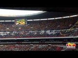 Afición de Tigres 'invade' el Estadio Azteca