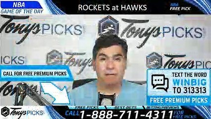 Houston Rockets vs Atlanta Hawks 3/19/2019 Picks Predictions