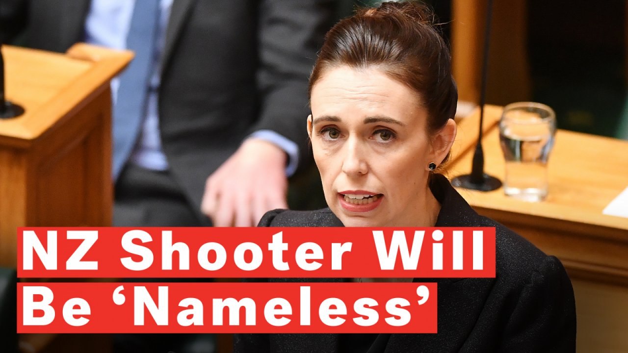 New Zealand PM Jacinda Ardern Vows Never To Say Christchurch Gunman's Name