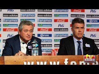 Vucetich, presentado oficialmente como DT del Tri