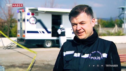 Kriminal laboratuvarları olayları aydınlatmak için görev başında