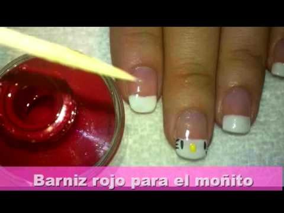 Tutorial: Lleva a Hello Kitty en tus uñas