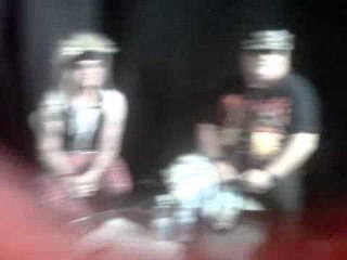 Detrás de cámaras: Entrevista con Moderatto para 15 a 20 de julio.