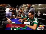 Fabián, Layún y Jiménez participan en firma de autógrafos