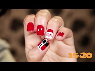 Tutorial: Cómo hacer un Santa en tus uñas.