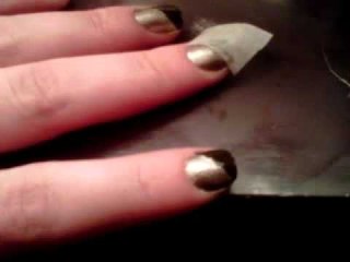 Uñas con estilo en 15 a 20 de junio-Estilo bitono