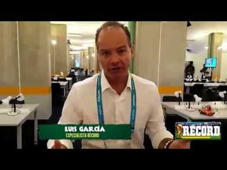 Luis García nos detalla los instantes previos al debut mundialista