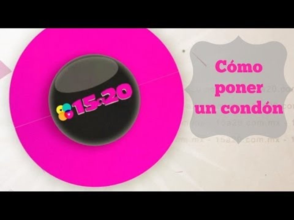Cómo poner un condón