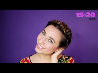 PEINADOS PARA EL CALOR | CORONA DE TRENZAS PASO A PASO