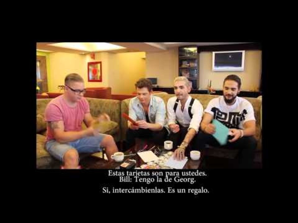 TOKIO HOTEL ENTREVISTA MÉXICO 2015  SUB ESPAÑOL | PARTE 1