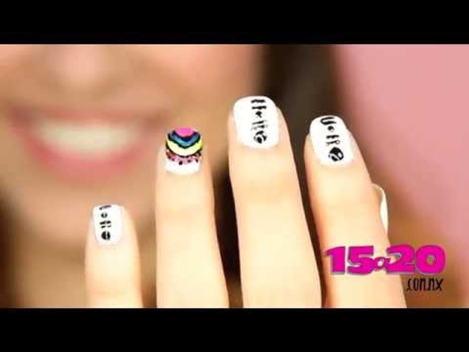 Tutorial: Uñas inspiradas en Coachella