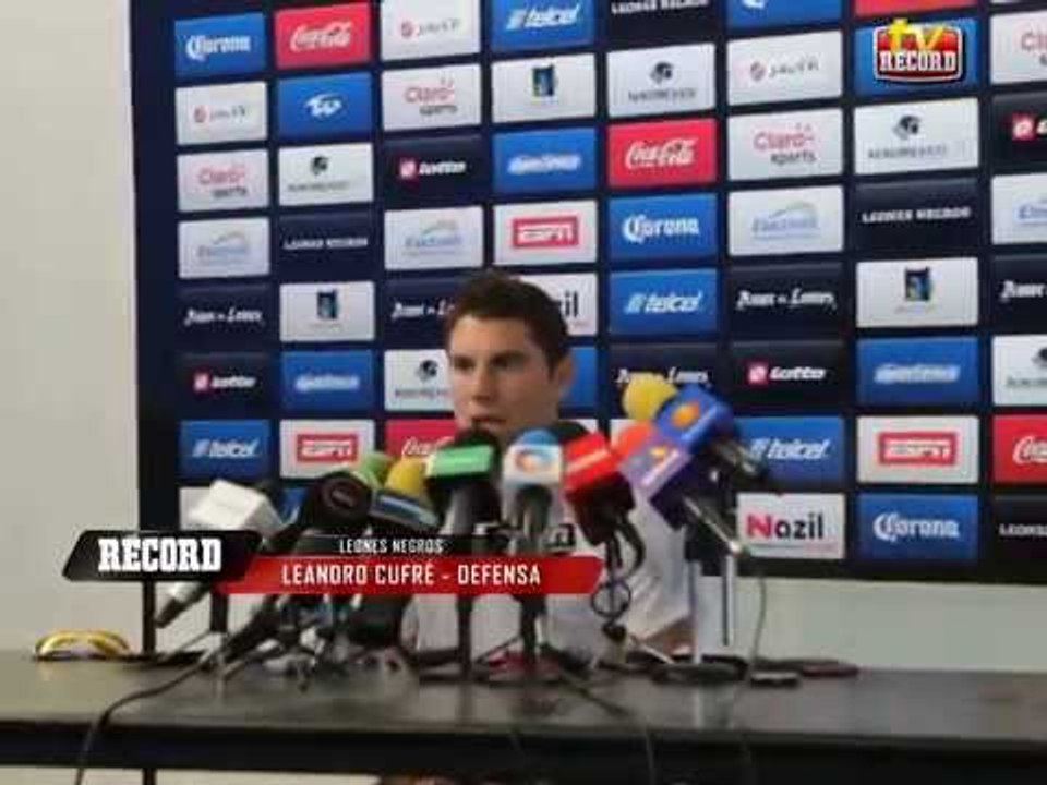 Conferencia de Prensa Leones Negros, 10 Septiembre