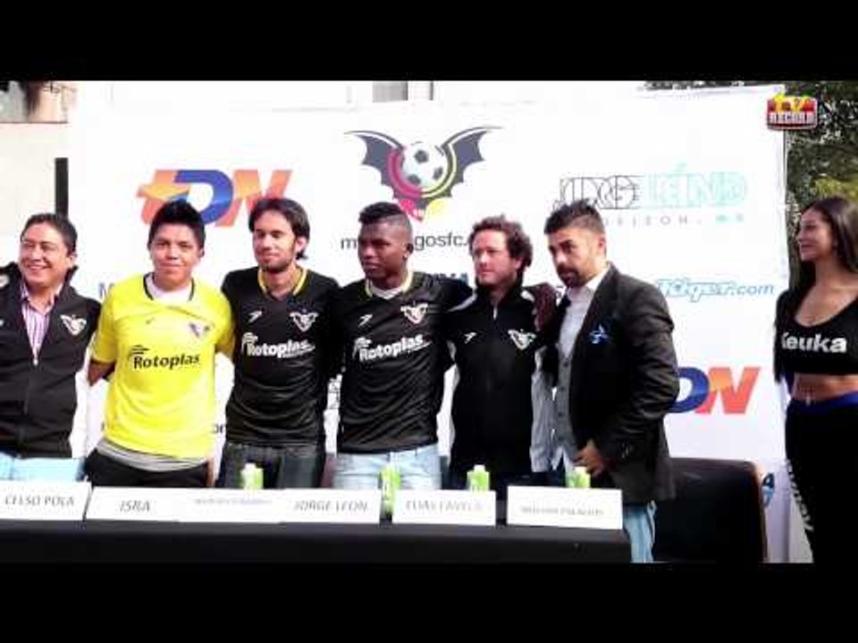 Presentación del 'Werevertumorro' con el Murciélagos FC