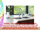 Grandview Pull Down Kitchen Faucet Gooseneck Style by Pacific Bay Chrome  This