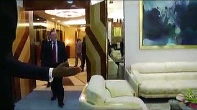 TIBOR NAGY s'exprime au sortir de son audience avec le président BIYA