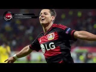 Chicharito se estrena como goleador en la Bundesliga