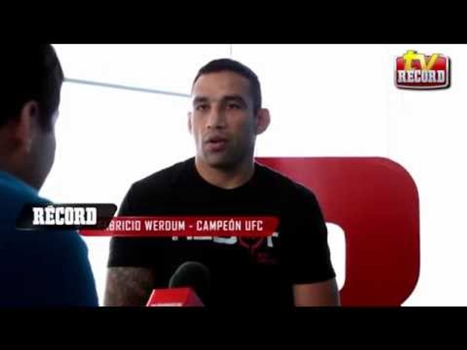 'Me gustaría pelear contra Fedor Emelianenko': Fabricio Werdum