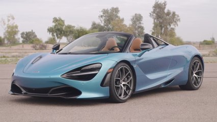 McLaren 720S Spider Design in Belize Blue