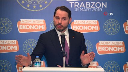 Hazine ve Maliye Bakanı Albayrak: 'Türkiye hazinesinin parası bol, çok rahat. Biz 2019'un finansmanını bitirdik. Gelen varsa uygun maliyetli bakarız'