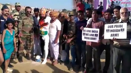 विंग कमांडर 'अभिनंदन' ने आतंकी 'मसूद अजहर' को किया गिरफ्तार, PAK से बीकानेर लाकर खूब मारे किक!