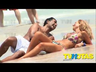 Raúl Araiza y su esposa en romántica luna de miel