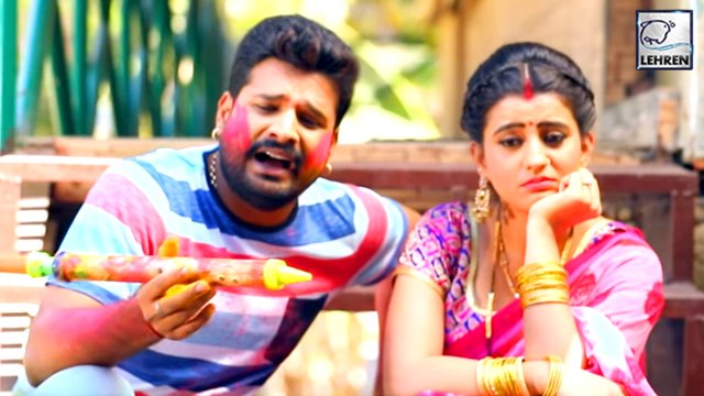 Akshara Singh-Ritesh Pandey के Holi Song पर झूम रहे दर्शक