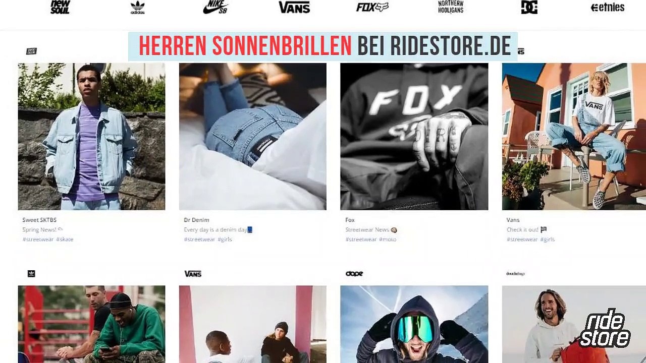 Herren Sonnenbrillen bei Ridestore