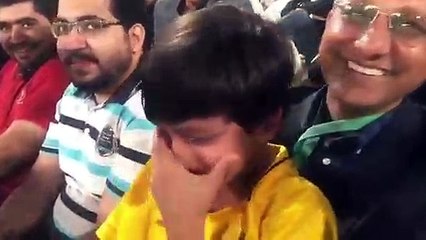 Saeed Ghani son started crying when quetta was near to win