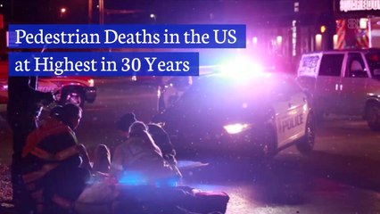 Be Careful As Pedestrian Deaths Are Rising Rapidly