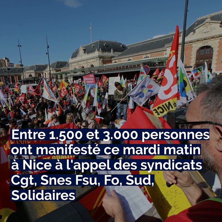 Maryse la doyenne, Manif à Nice, "Ninja warrior" de retour à Cannes: voici votre brief info de ce mardi après-midi