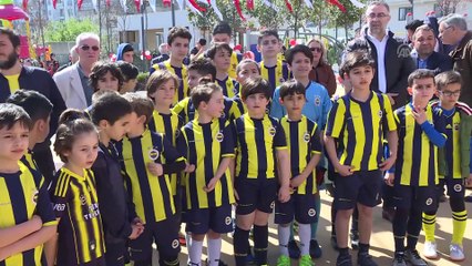 Fenerbahçe'nin Avrupa Ligi şampiyonluğu anıtı açıldı - İSTANBUL