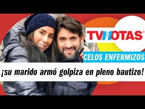 Marido de Inés Gómez-Mont agarra a golpes a invitado en pleno bautizo de su bebé